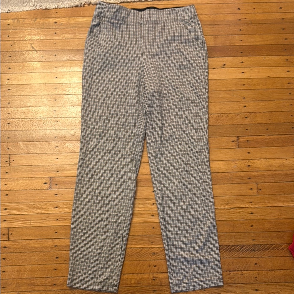 Houndstooth trousers